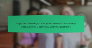 Objašnjenja bodovanja za nove igrače badmintona: Oduzimanje bodova, Sporovi u bodovanju, Zahtjevi za pojašnjenje